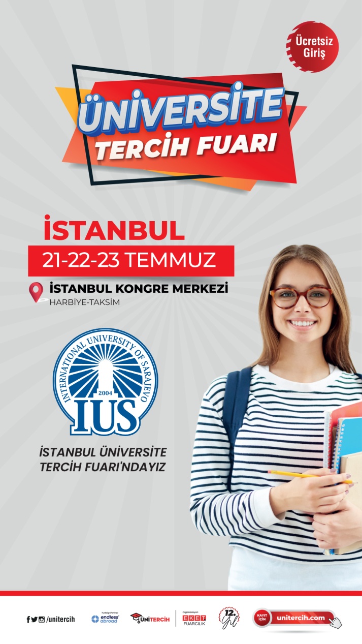 21-22-23 TEMMUZ İSTANBUL TERCİH FUARINDAYIZ